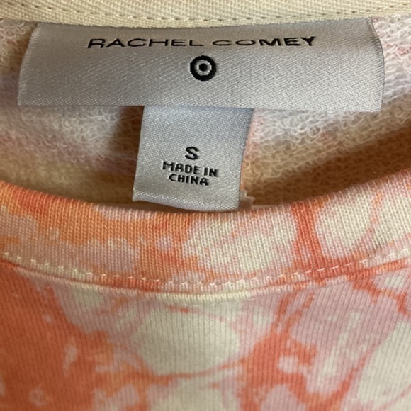 Marble Print Crew Neck Sweatshirt in Stone | XS - Picture 6 of 9